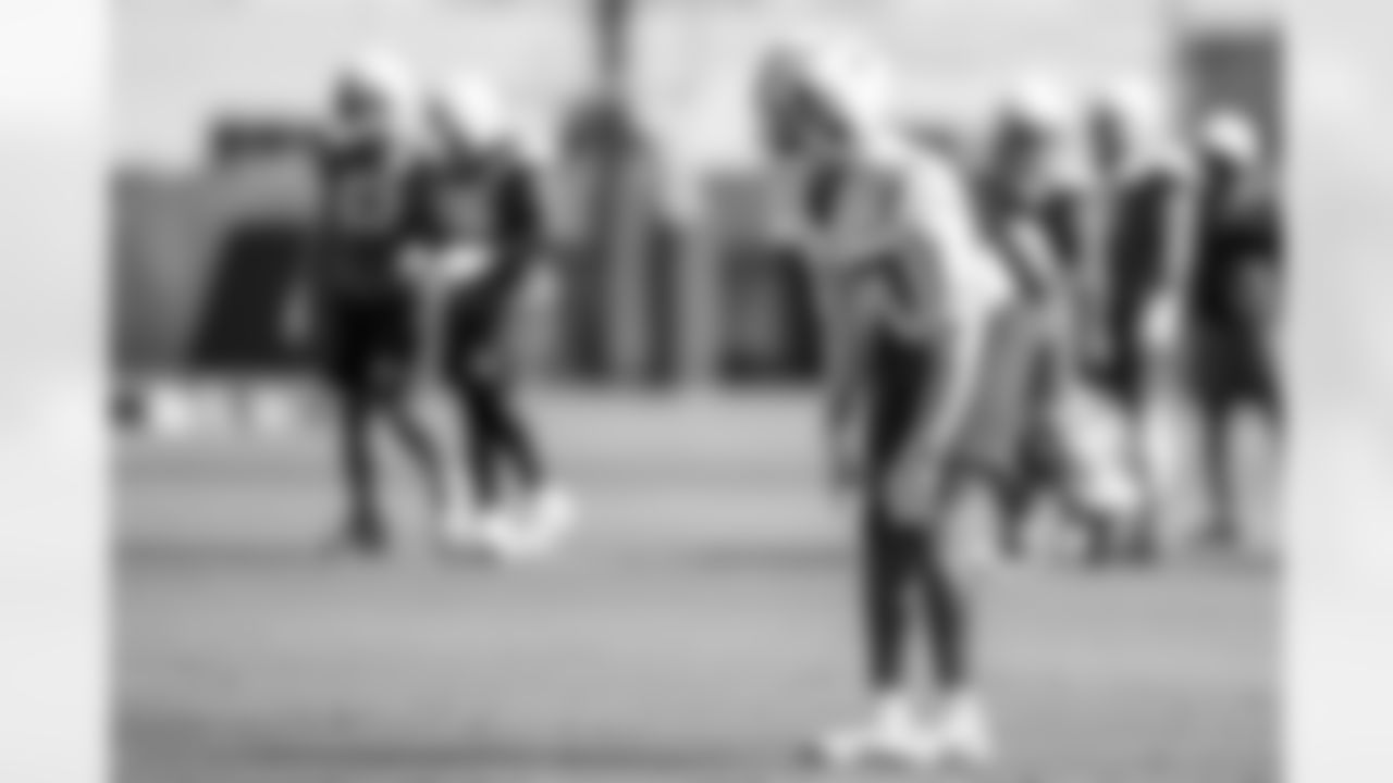 The Los Angeles Chargers practice on Thursday, October 9, 2025 at The Bolt in El Segundo, CA.
