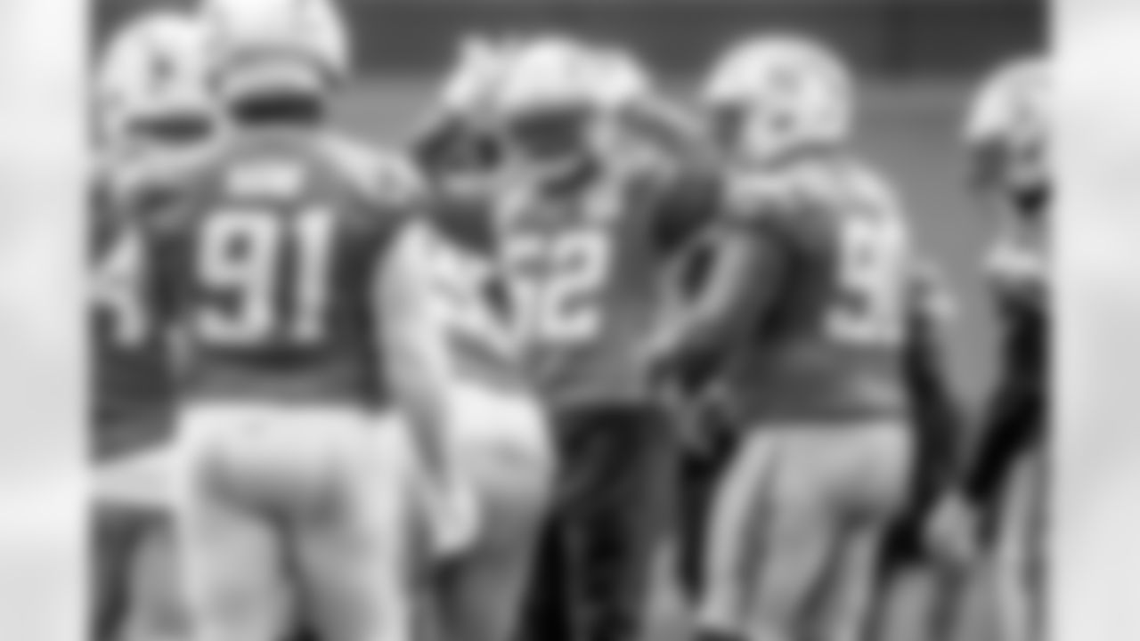 The Los Angeles Chargers hold Mandatory Mini-Camp on Wednesday, June 11, 2025 at The Bolt in El Segundo, CA.