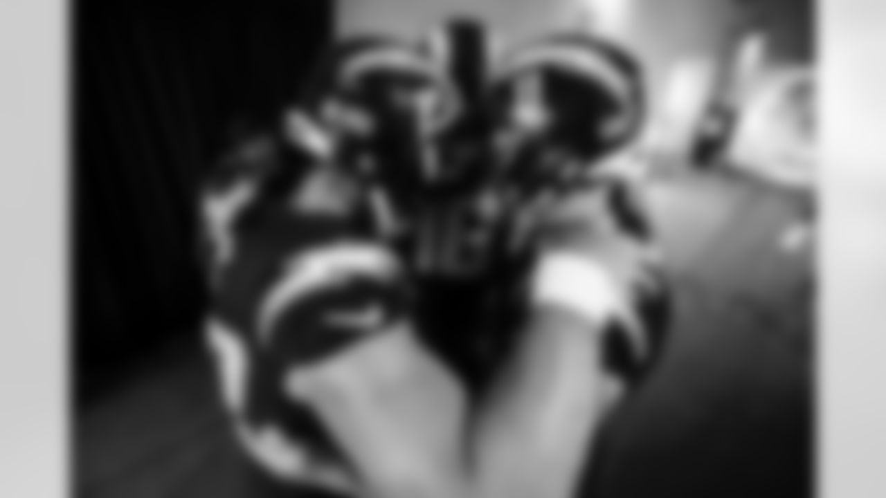 LS Josh Harris (47), P JK Scott (16) and K Cameron Dicker (11)