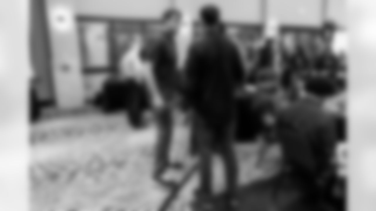 The Los Angeles Chargers participate in the 49th CIF-SS-Ford Championship Luncheon on Tuesday, November 25, 2025 at The Grand in Long Beach, CA.