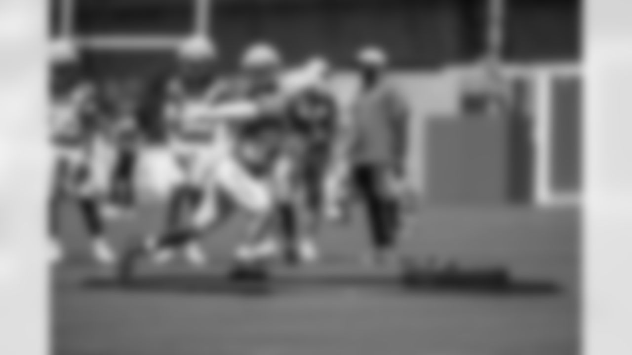 The Los Angeles Chargers hold Rookie Mini-Camp on Friday, May 9, 2025 at The Bolt in El Segundo, CA.