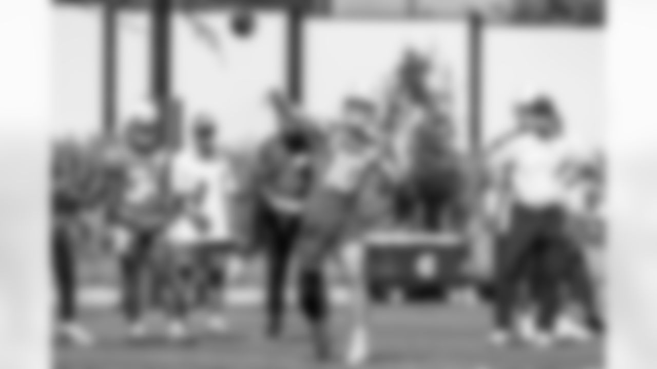 The Los Angeles Chargers practice on Thursday, October 9, 2025 at The Bolt in El Segundo, CA.