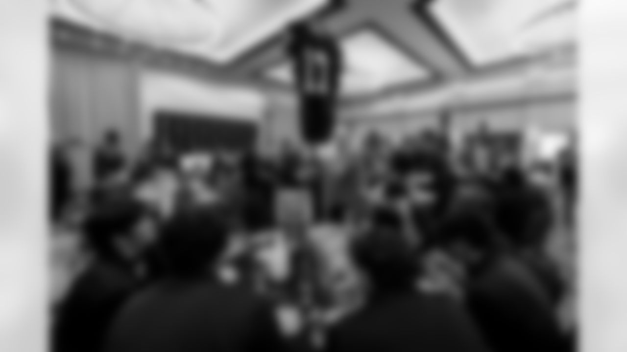 The Los Angeles Chargers participate in the 49th CIF-SS-Ford Championship Luncheon on Tuesday, November 25, 2025 at The Grand in Long Beach, CA.