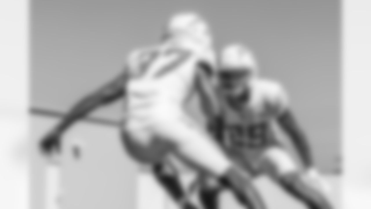 The Los Angeles Chargers practice on Wednesday, October 8, 2025 at The Bolt in El Segundo, CA.