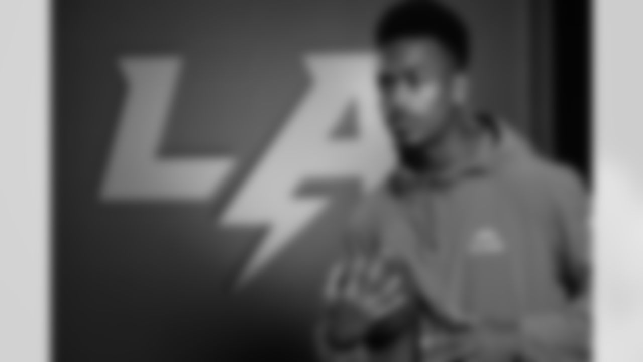 The Los Angeles Chargers rookie class is photographed on Thursday, May 9, 2024 at Hoag Performance Center in Costa Mesa, CA.