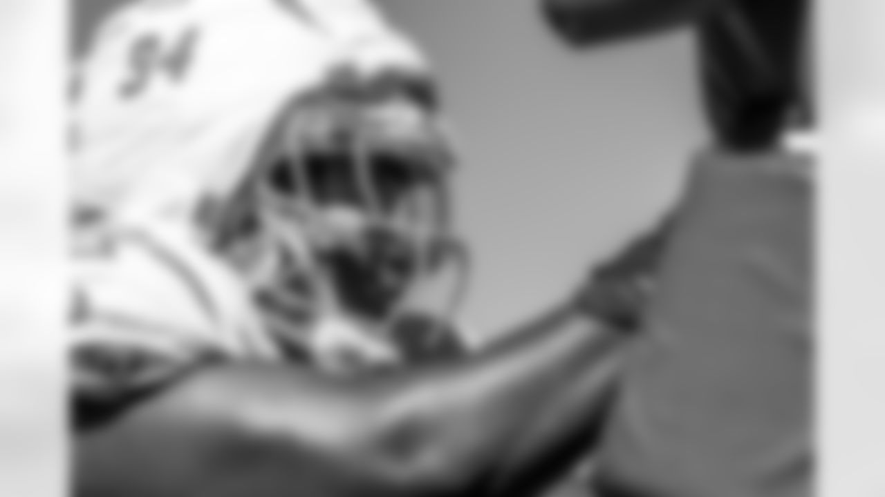 The Los Angeles Chargers practice on Wednesday, October 8, 2025 at The Bolt in El Segundo, CA.