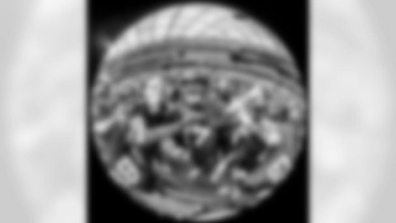 Take a look back at the Chargers Week 13 matchup with the Raiders in monochrome.