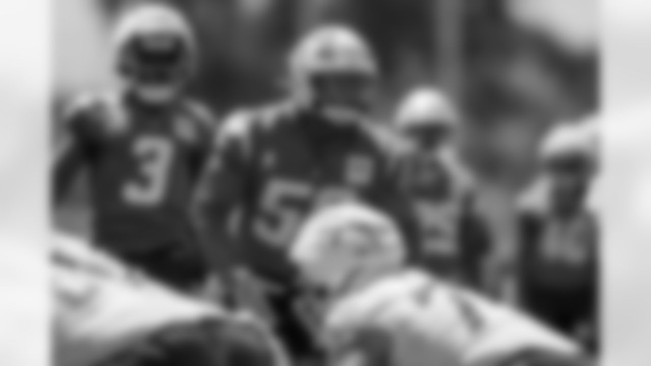 The Los Angeles Chargers practice at Training Camp on Thursday, August 21, 2025 at The Bolt in El Segundo, CA.