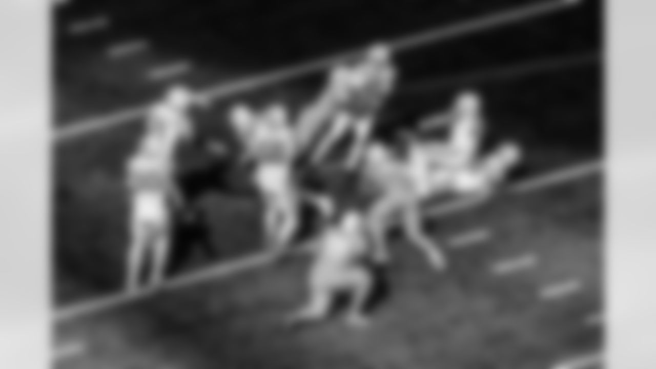 Take a look back at the Chargers Week 7 matchup with the Colts in monochrome!