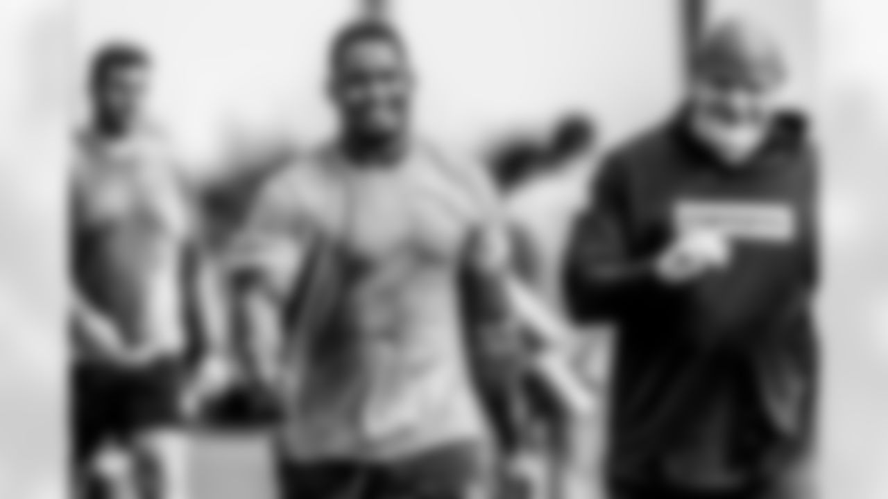 Los Angeles Chargers players participate in Phase 1 of the offseason program on Monday, April 28, 2025 at The Bolt in El Segundo, CA.