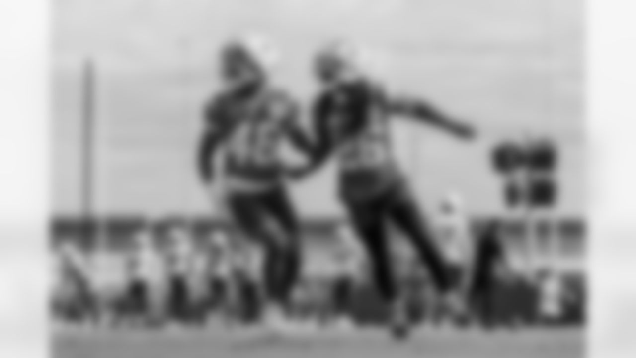 The Los Angeles Chargers practice on Thursday, November 13, 2025 at The Bolt in El Segundo, CA.