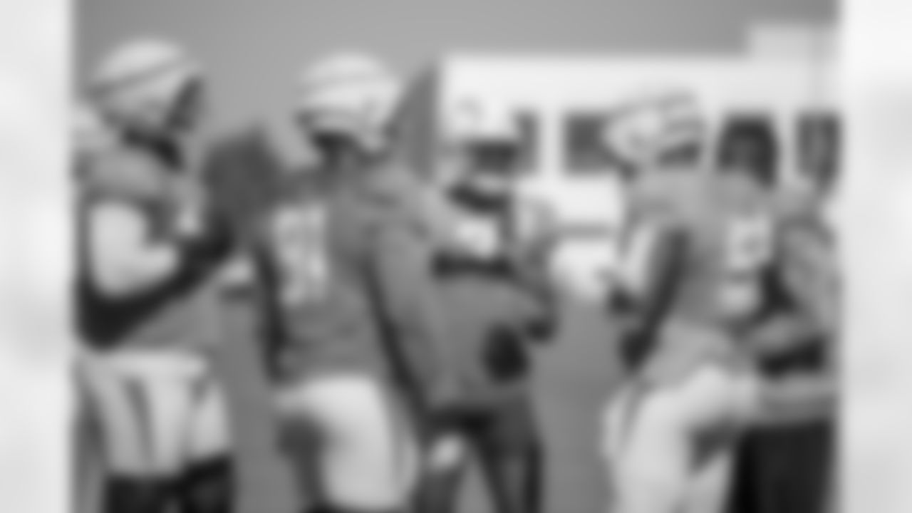 The Los Angeles Chargers practice on Friday, November 3, 2023 at Hoag Performance Center in Costa Mesa, CA.