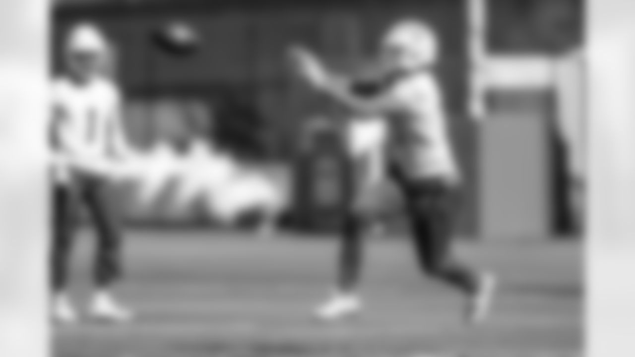 The Los Angeles Chargers practice on Thursday, October 30, 2025 at The Bolt in El Segundo, CA.