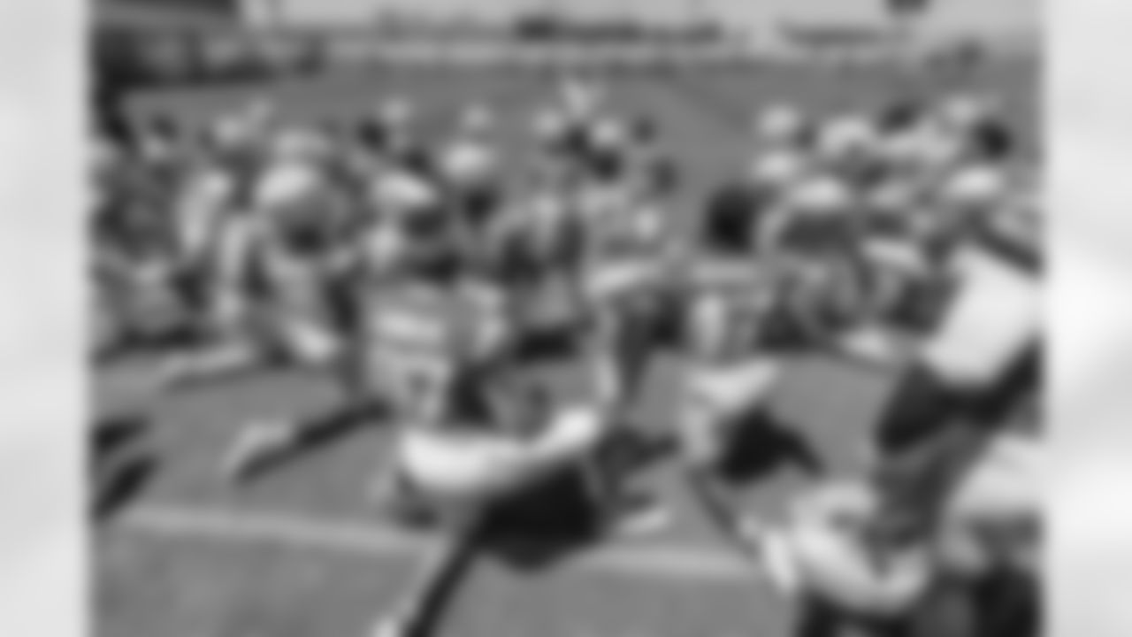 The Los Angeles Chargers hold Rookie Mini-Camp on Friday, May 9, 2025 at The Bolt in El Segundo, CA.