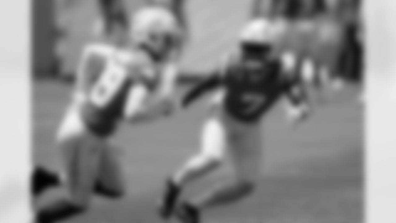 The Los Angeles Chargers hold OTA's on Wednesday, June 5, 2024 at Hoag Performance Center in Costa Mesa, CA.