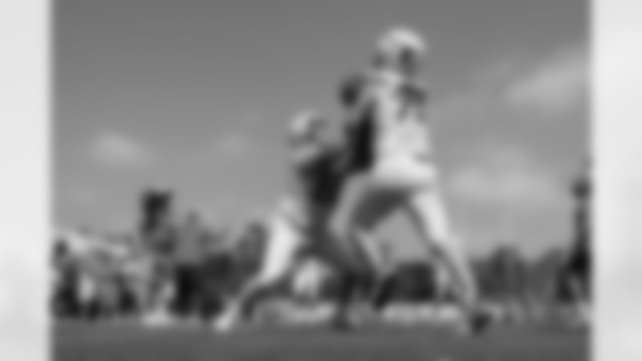 The Los Angeles Chargers hold Rookie Mini-Camp on Friday, May 10, 2024 at Hoag Performance Center in Costa Mesa, CA.