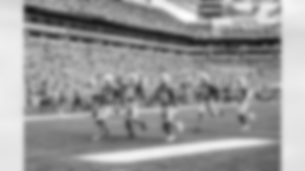 Take a look back at the Chargers Week 6 matchup with the Dolphins in monochrome!