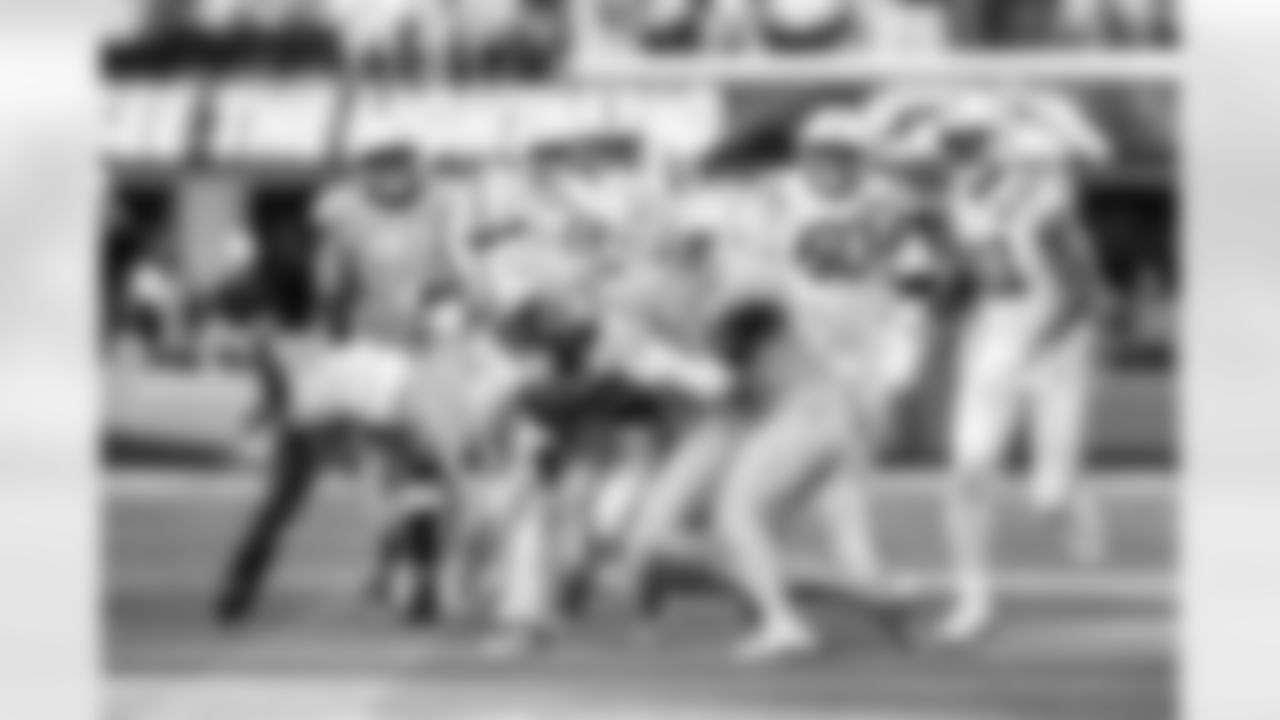 CB Tarheeb Still (29) and S RJ Mickens (27)