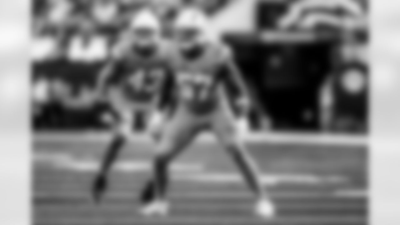 Take a look back at the Chargers Week 5 matchup with the Commanders in monochrome!