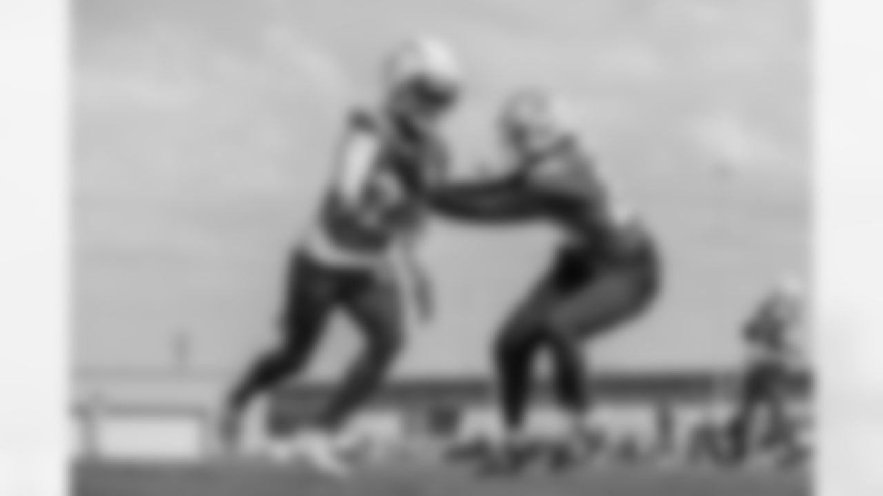 The Los Angeles Chargers practice on Thursday, November 13, 2025 at The Bolt in El Segundo, CA.