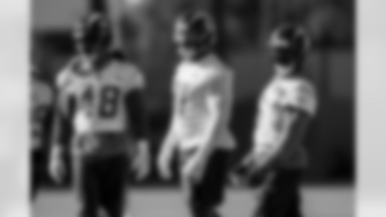 The Los Angeles Chargers practice on Friday, November 28, 2025 at The Bolt in El Segundo, CA.