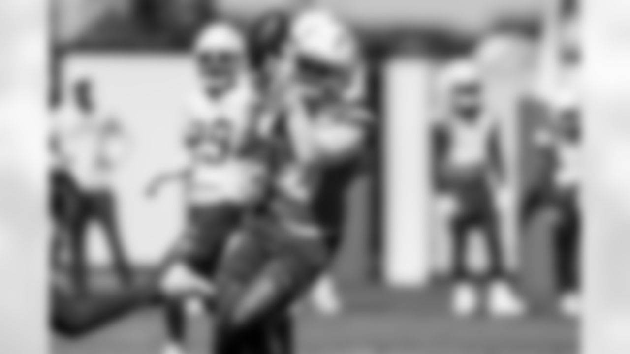 The Los Angeles Chargers practice on Thursday, October 16, 2025 at The Bolt in El Segundo, CA.