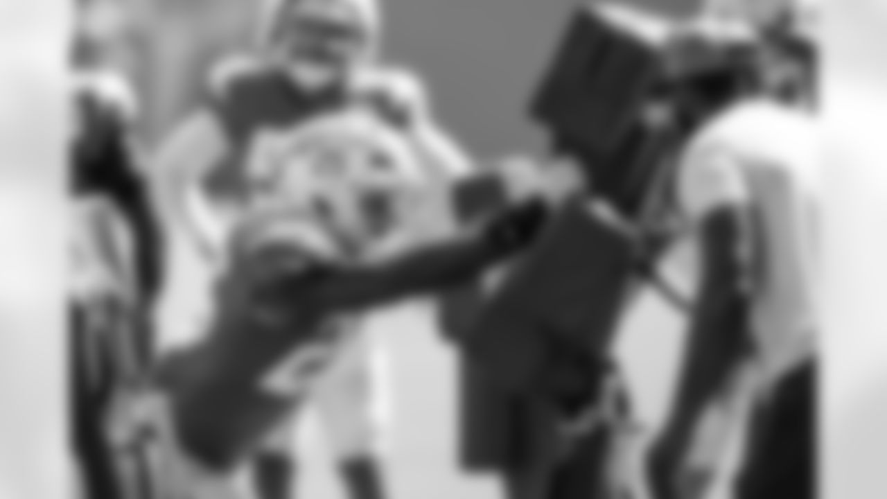 The Los Angeles Chargers practice on Wednesday, October 9, 2024 at The Bolt in El Segundo, CA.
