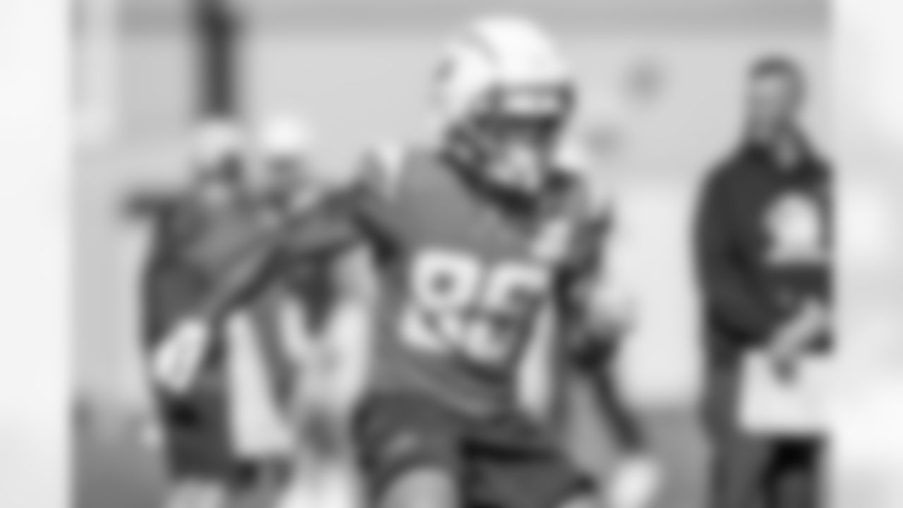 The Los Angeles Chargers practice on Friday, November 7, 2025 at The Bolt in El Segundo, CA.