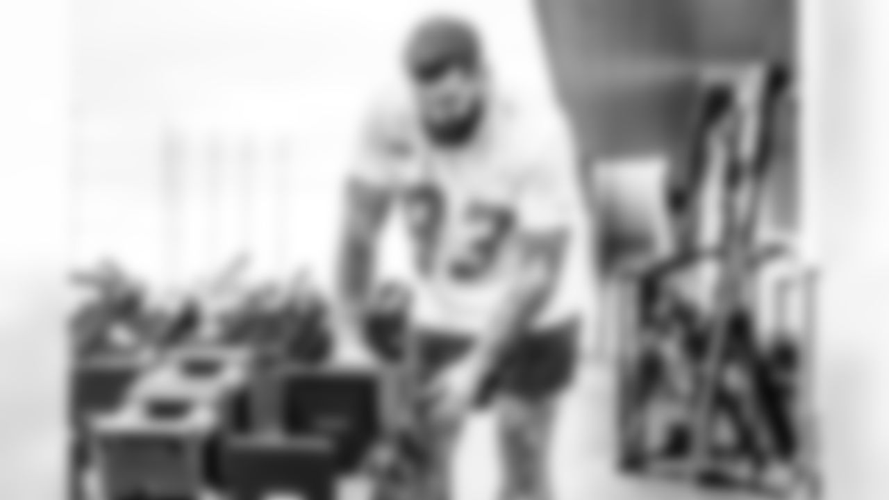 Los Angeles Chargers players participate in Phase 2 of the offseason program on Monday, May 5, 2025 at The Bolt in El Segundo, CA.