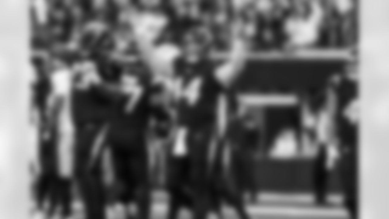 G Mekhi Becton (73) and DL Scott Matlock (44)