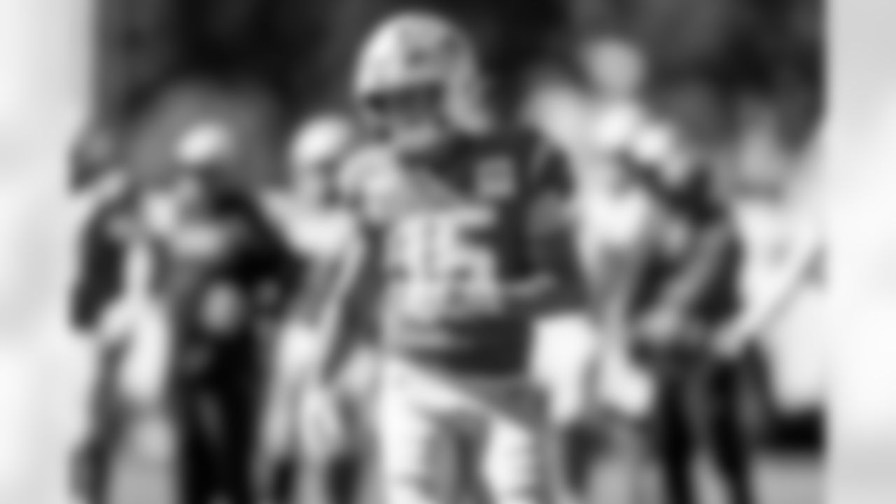 The Los Angeles Chargers practice on Wednesday, October 15, 2025 at The Bolt in El Segundo, CA.