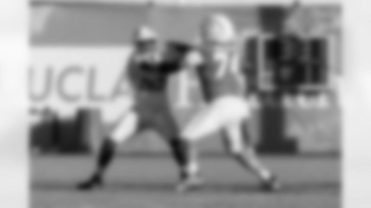 The Los Angeles Chargers practice at Training Camp on Saturday, July 27, 2024 at The Bolt in El Segundo, CA.