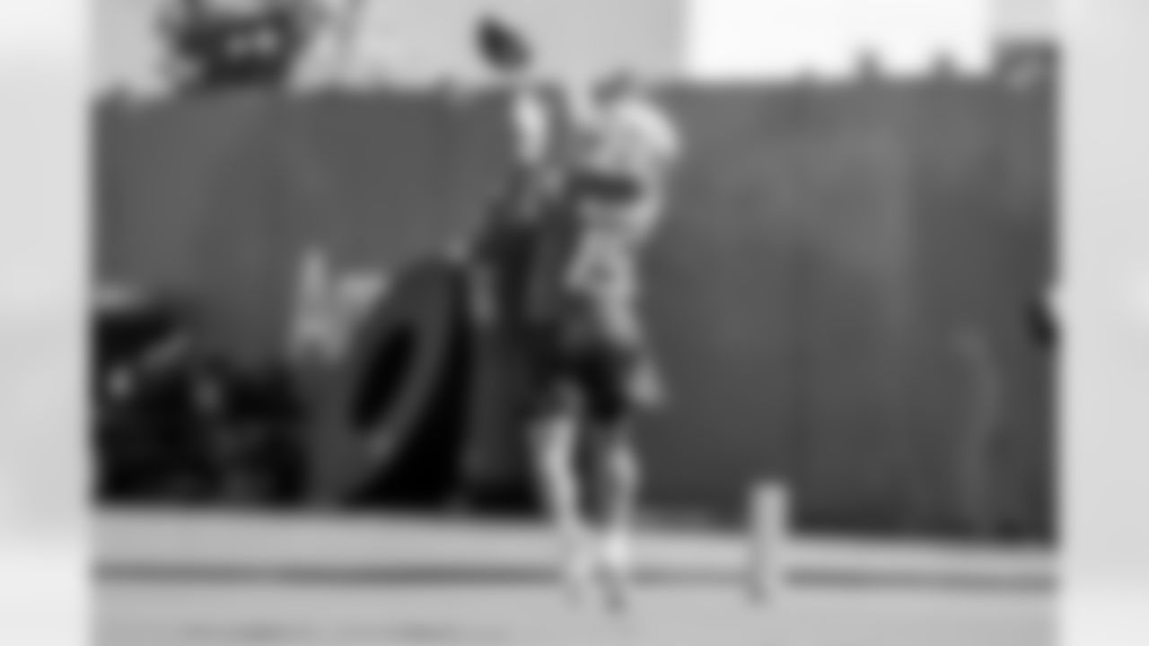 The Los Angeles Chargers practice on Friday, October 3, 2025 at The Bolt in El Segundo, CA.