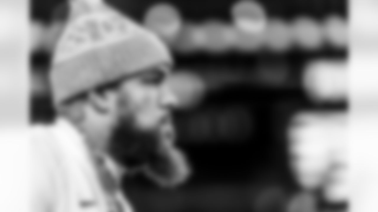 Take a look back at the Chargers Wild Card matchup with the Patriots in monochrome.