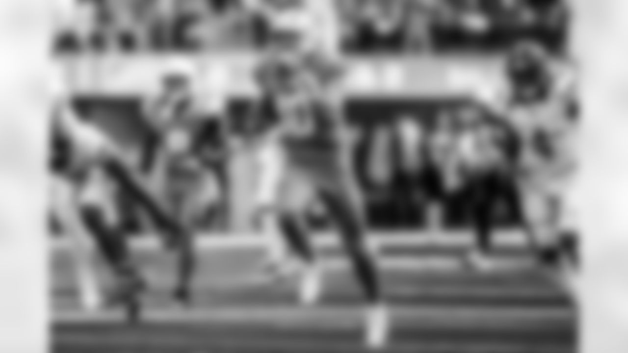 Take a look back at the Chargers Week 5 matchup with the Commanders in monochrome!