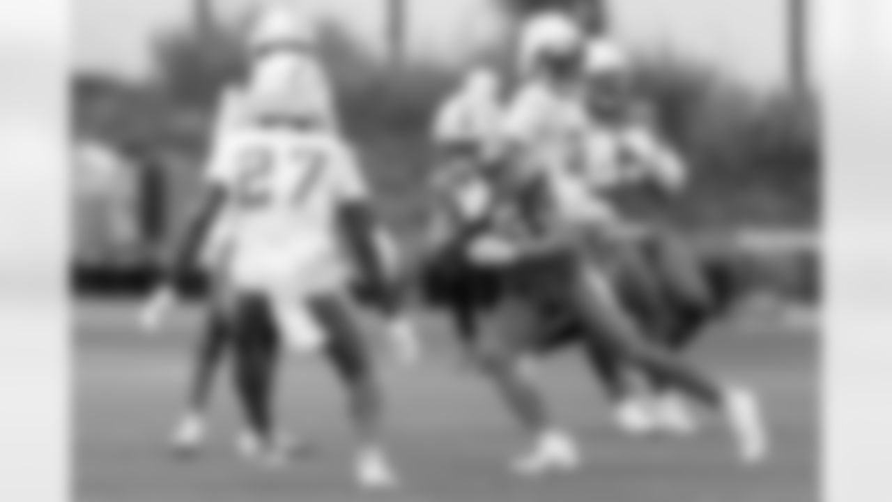 The Los Angeles Chargers practice on Thursday, August 28, 2025 at The Bolt in El Segundo, CA.