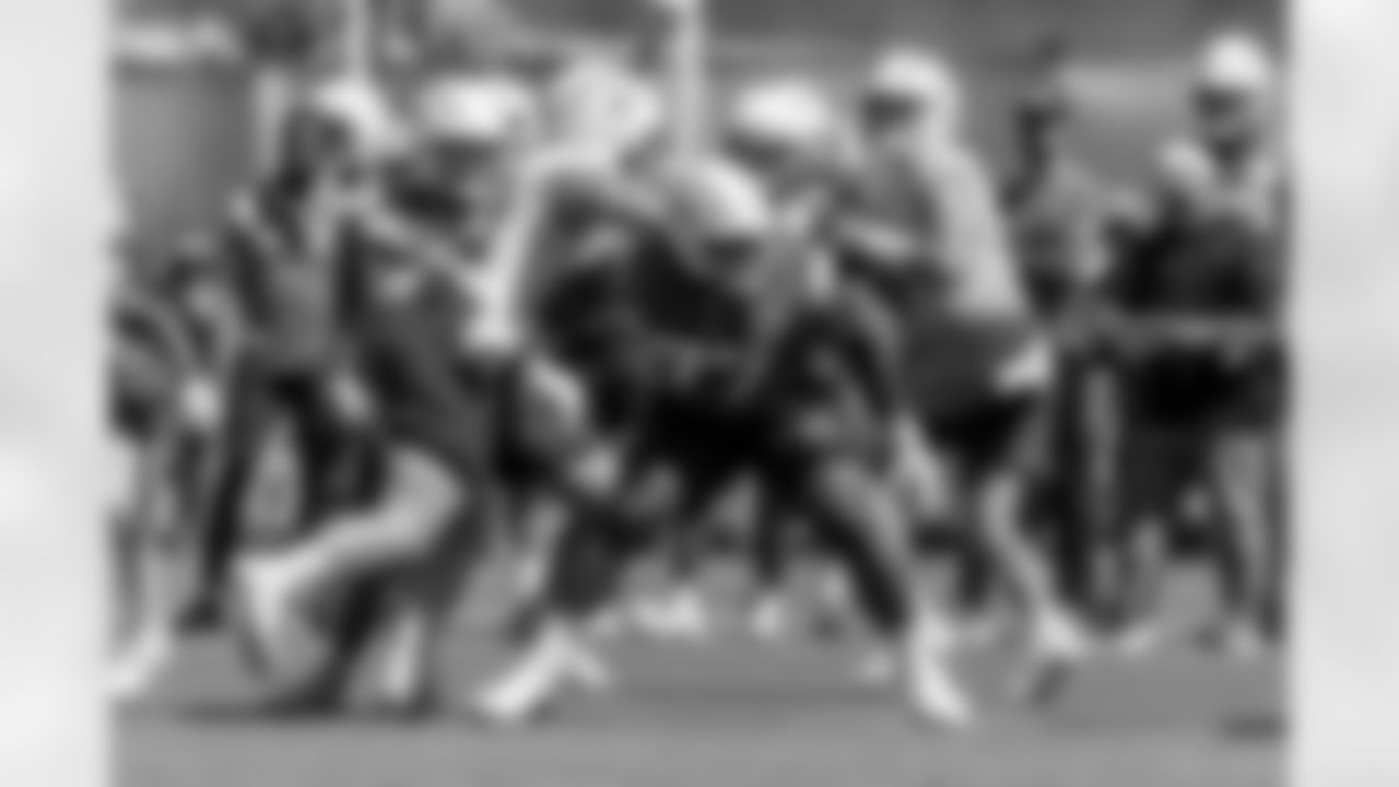 The Los Angeles Chargers practice at Training Camp on Friday, July 26, 2024 at The Bolt in El Segundo, CA.