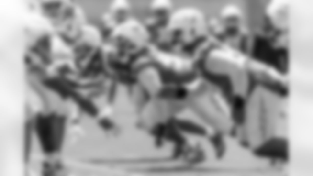 The Los Angeles Chargers hold Mandatory Mini-Camp on Tuesday, June 10, 2025 at The Bolt in El Segundo, CA.