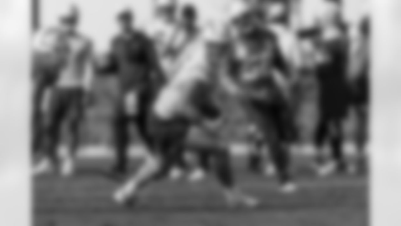 The Los Angeles Chargers practice on Thursday, December 18, 2025 at The Bolt in El Segundo, CA.