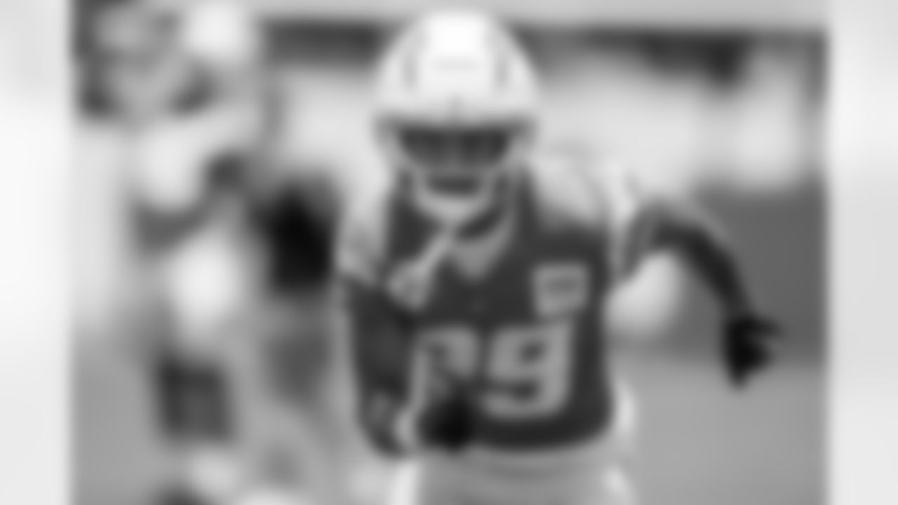 The Los Angeles Chargers hold Mandatory Mini-Camp on Thursday, June 12, 2025 at The Bolt in El Segundo, CA.