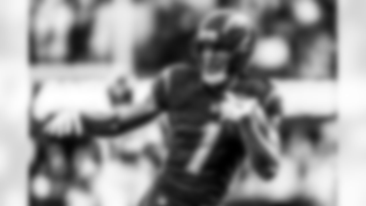 Take a look back at the Chargers Week 17 matchup with the Texans in monochrome.