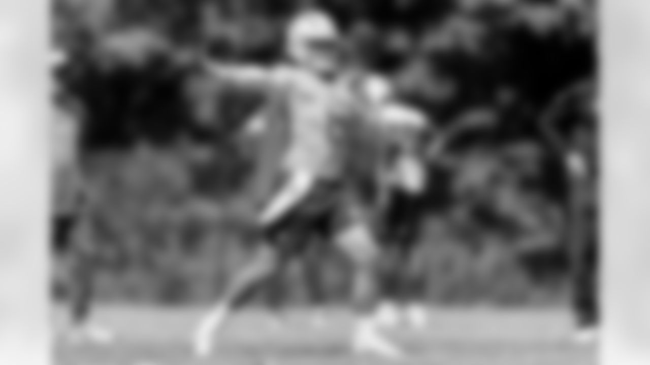 The Los Angeles Chargers practice on Friday, September 20, 2024 at UNC-Charlotte in Charlotte, NC.