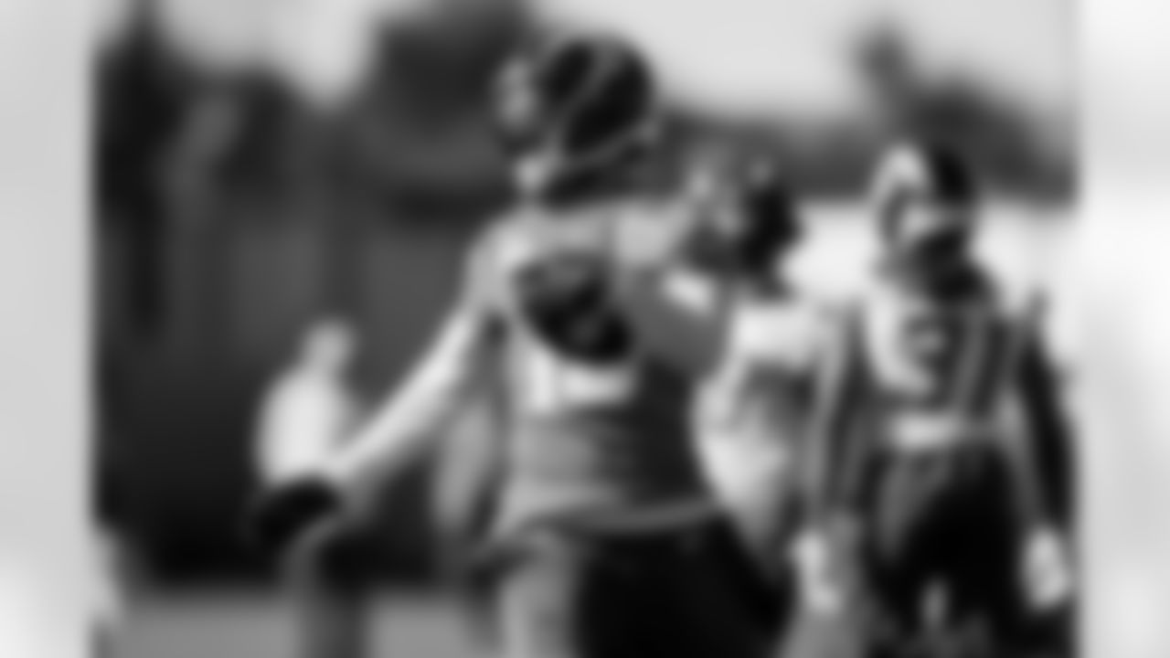 The Los Angeles Chargers practice on Friday, November 28, 2025 at The Bolt in El Segundo, CA.