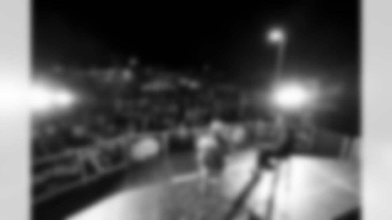 Fans gather at The Bolt for the Fan Rally + Drone Show on Friday January 9th, 2025