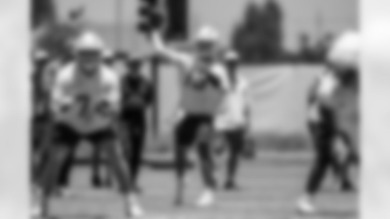 Los Angeles Chargers players participate in Phase 3 of the offseason program on Monday, June 16, 2025 at The Bolt in El Segundo, CA.