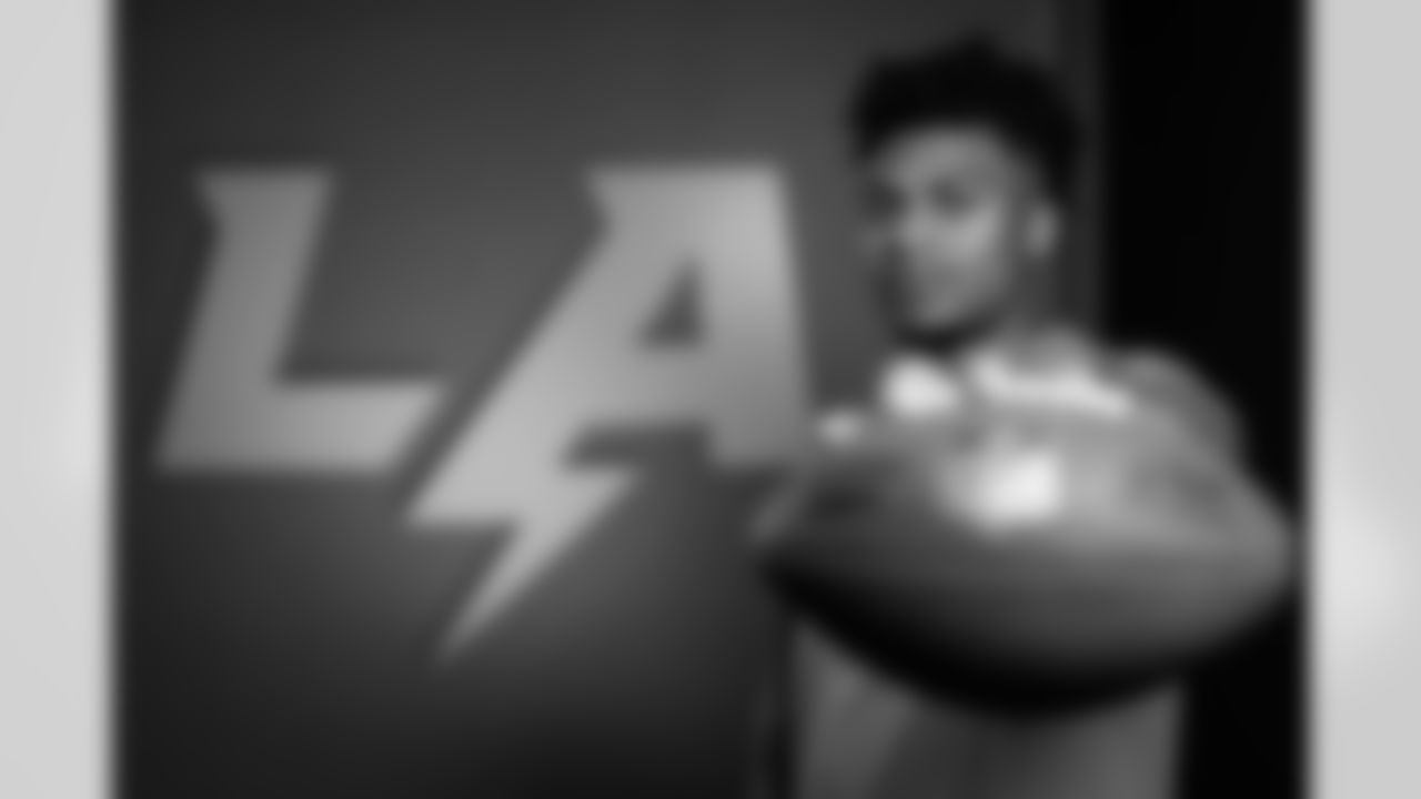 The Los Angeles Chargers rookie class is photographed on Thursday, May 9, 2024 at Hoag Performance Center in Costa Mesa, CA.