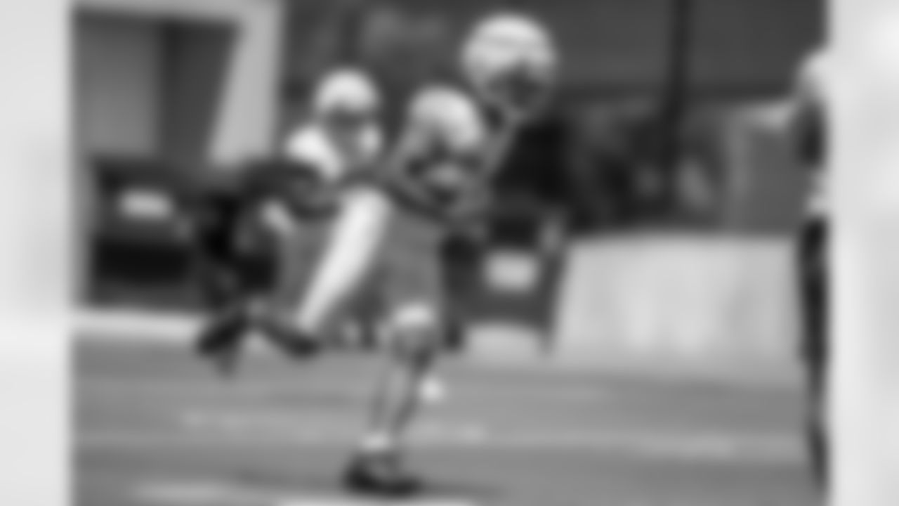 The Los Angeles Chargers hold Rookie Mini-Camp on Saturday, May 10, 2025 at The Bolt in El Segundo, CA.