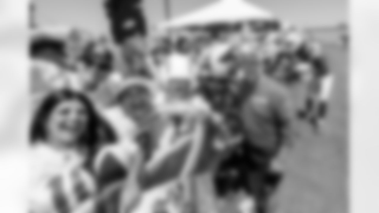 The Los Angeles Chargers practice at Training Camp on Thursday, July 25, 2024 at The Bolt in El Segundo, CA.