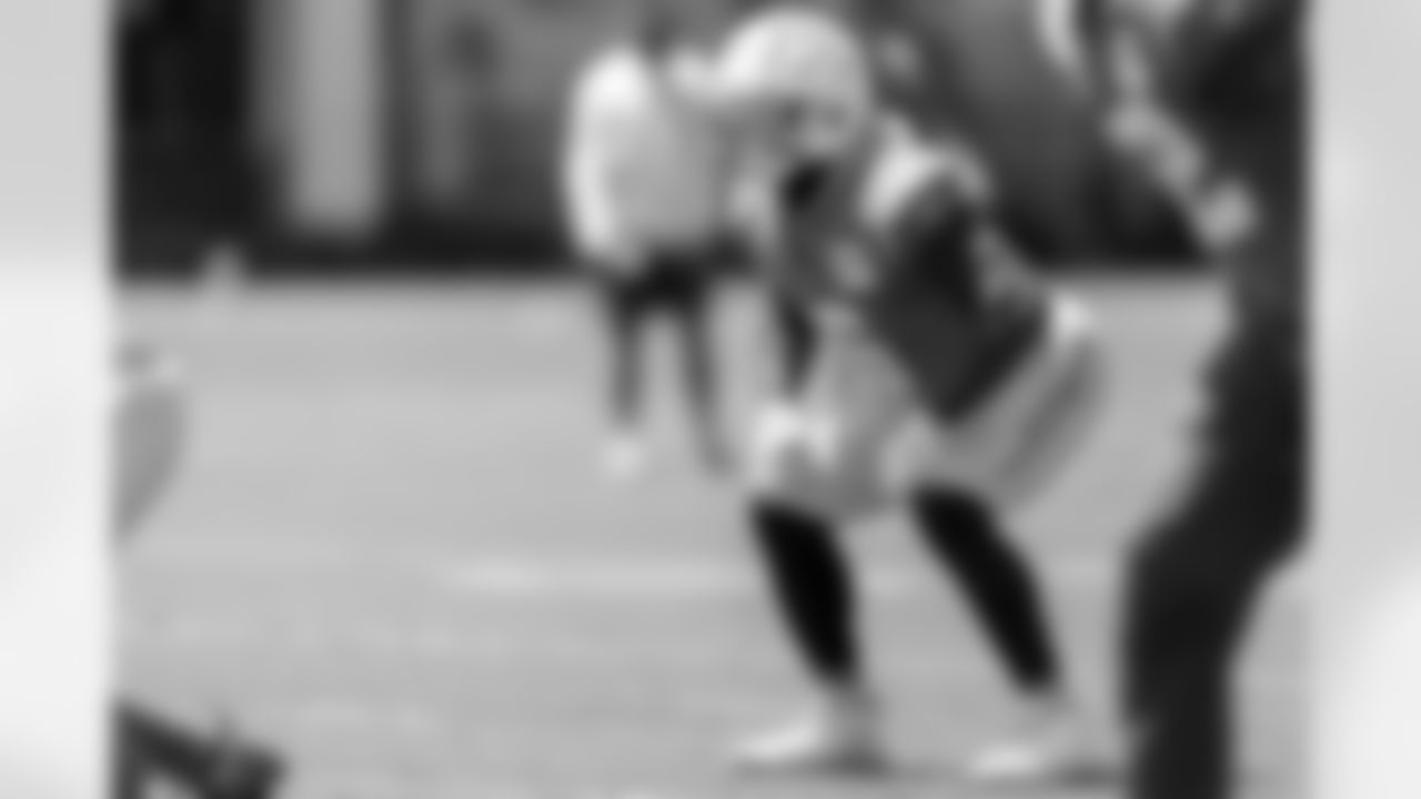 The Los Angeles Chargers practice at Training Camp on Monday, August 18, 2025 at The Bolt in El Segundo, CA.