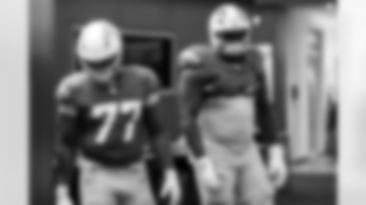 G Zion Johnson (77) and G Mekhi Becton (73)